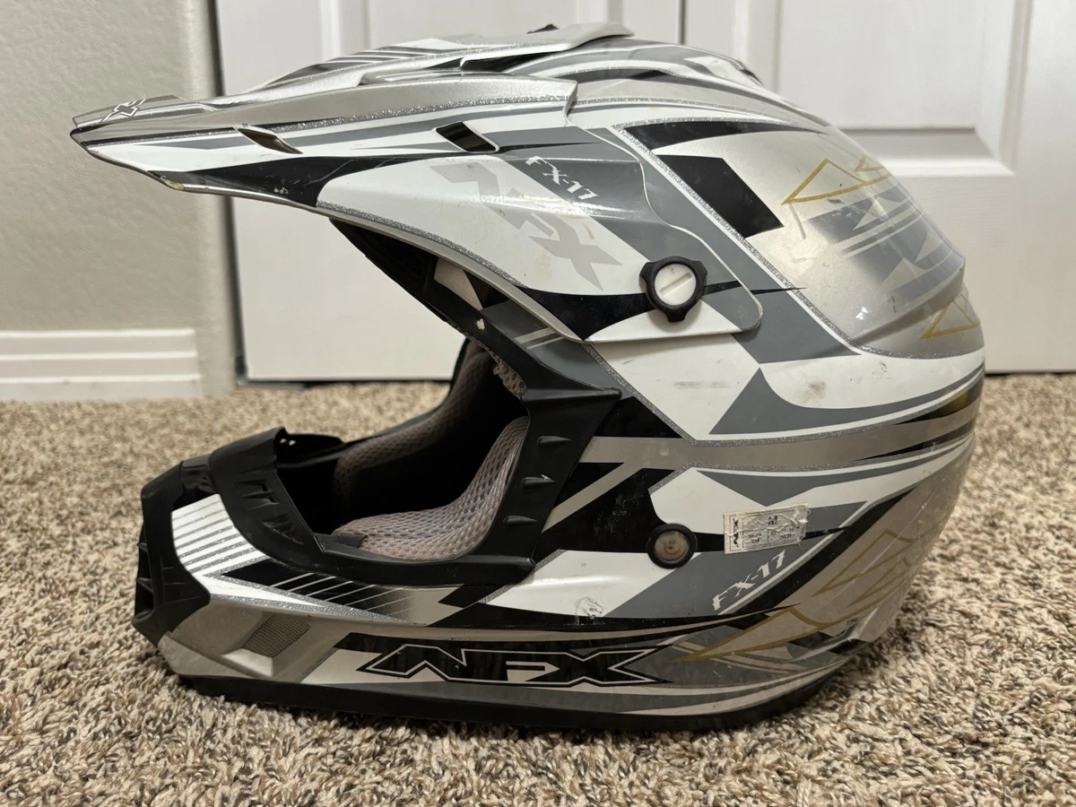 AFX Silver Motorcycle & Powersports Helmets for sale | eBay