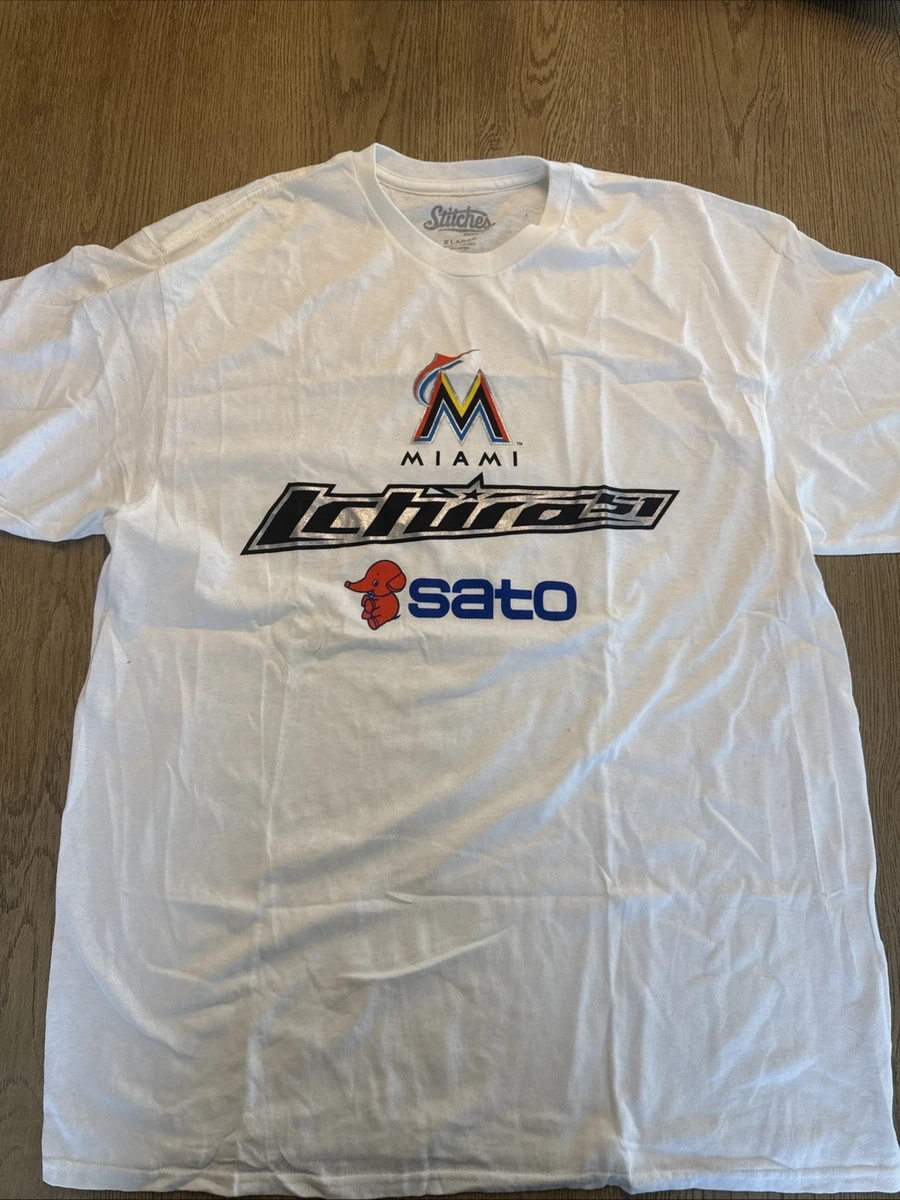 Ichiro Suzuki Miami Marlins MLB Fan Apparel & Souvenirs for sale