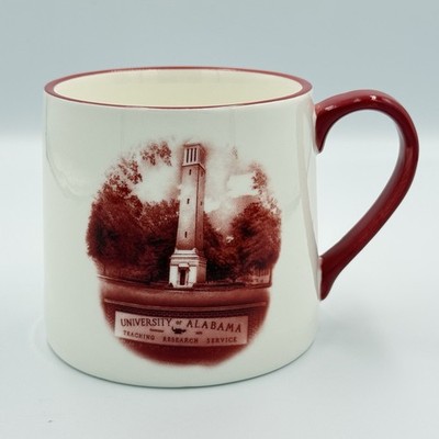 University Of Alabama UA Coffee Tea Mug Cup 20 oz Bama Denny Chimes Katie Cooper