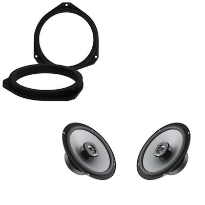 UNO X165 6,5'' 17cm Koaxial Auto Tür Audio MDF Lautsprecher Upgrade für Fiat