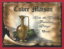 116-23 wine label red table Cuvée Maison Jean PERRIER Les Marches 73