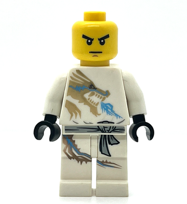 Zane DX The Golden Weapons Ninjago Lego Minifigure Ice Dragon