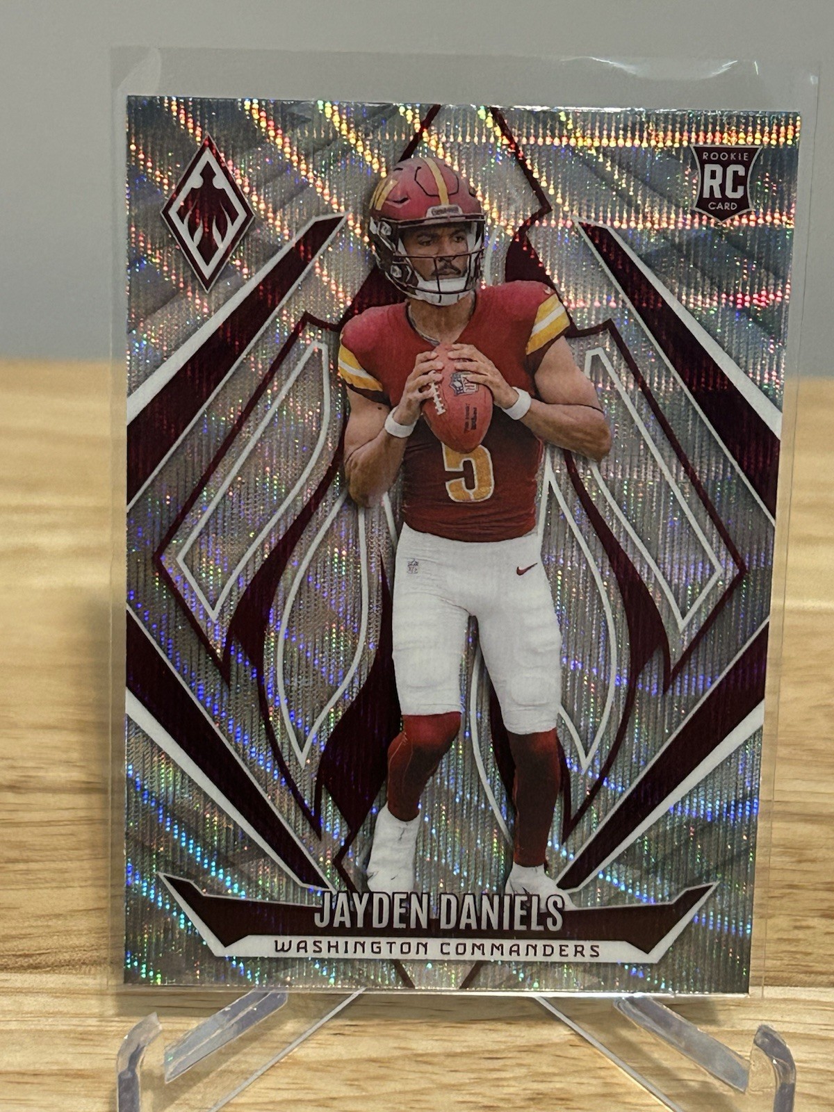 2024 Panini Phoenix Wave #198 Jayden Daniels RC