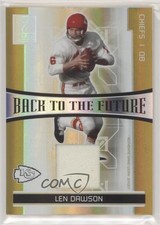 2006 Donruss Elite Back to the Future Jerseys Len Dawson Trent Green HOF a8r