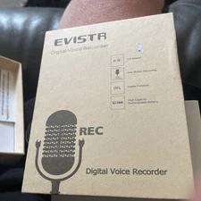 EVISTR L157 16GB Digital Voice Recorder Voice Activated Recorder w/Playback (...