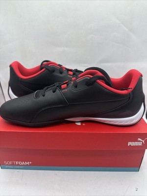 MENS PUMA FERRARI DRIFT CAT 11 SCUDERIA BLACK DRIVING RACING SNEAKER SHOES