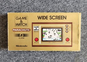 Nintendo Game & Watch Parachute (PR-21) with Box and Manual *Rare* Handheld Game