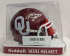 Kyler Murray Signed Riddell Mini Helmet Beckett Witnessed Cert Oklahoma