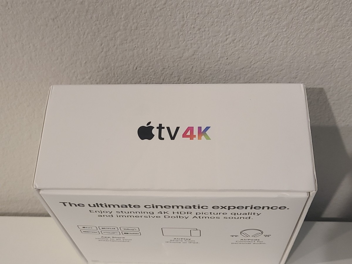 Apple TV 4K HDR 64GB (A2169) Retail Box Only | eBay