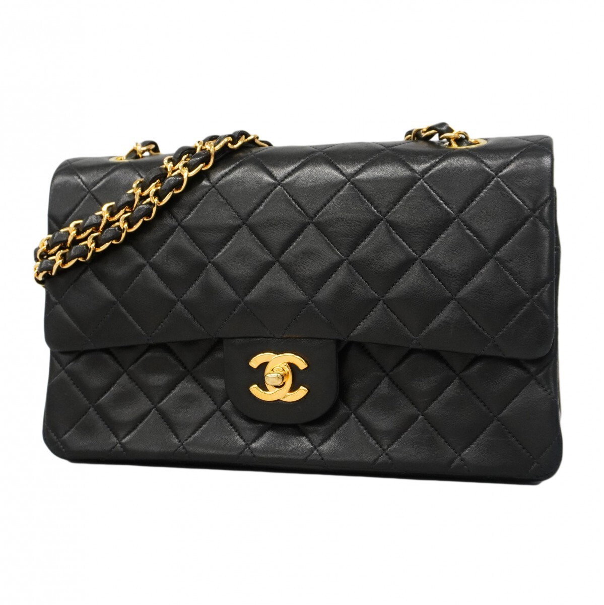 Chanel Matelasse Lambskin Shoulder Bag with Chain Strap 482023