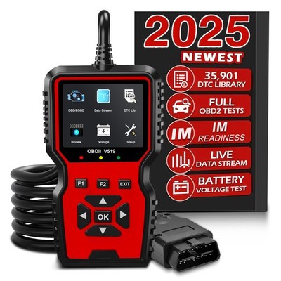 OBD2 Diagnostic Scanner Tool Code Reader Battery Tester I/M Readiness Check