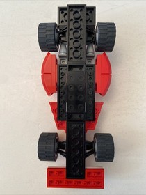 Lego Racers Ferrari F1 Fuel Stop Set 8673 w/ Booklet & Minifigures See Desc