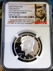 2019 S Kennedy Half Dollar NGC Proof 70 Ultra Cameo First 999 Silver Half - E.R.