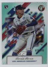 2025 Topps Pristine Aqua Refractor 79/199 River Ryan #45 tw0