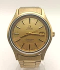 Vintage OMEGA Automatic Seamaster Cosmic Gold Cap 166.128 Date men's watch