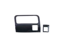 Texture in carbonio per Cadillac CT5 2020-2023 faro button frame trim ABS 2x