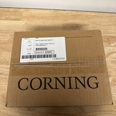 NEW Corning HFC-FURC-KIT-A Fiber Fan-Out Kit 839850