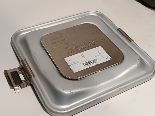 Lot of 12 Aesculap JP125 & Genesis Sterilization Container Lids, Mixed Sizes - Picture 2 of 9