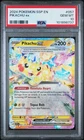 2024 POKEMON SURGING SPARKS #057/191 PIKACHU EX TERA HOLO PSA 10 DR