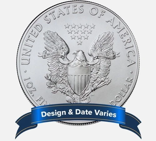 Roll of 20 - $1 American Silver Eagle 1 oz Random Year BU…