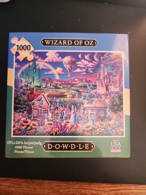 Dowdle Wizard of Oz 1000 Piece Multicolor Art Jigsaw Puzzle