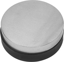 3" Dia. round Bench Block Steel Fixed on Rubber Anvil Tool Set Work Surface for