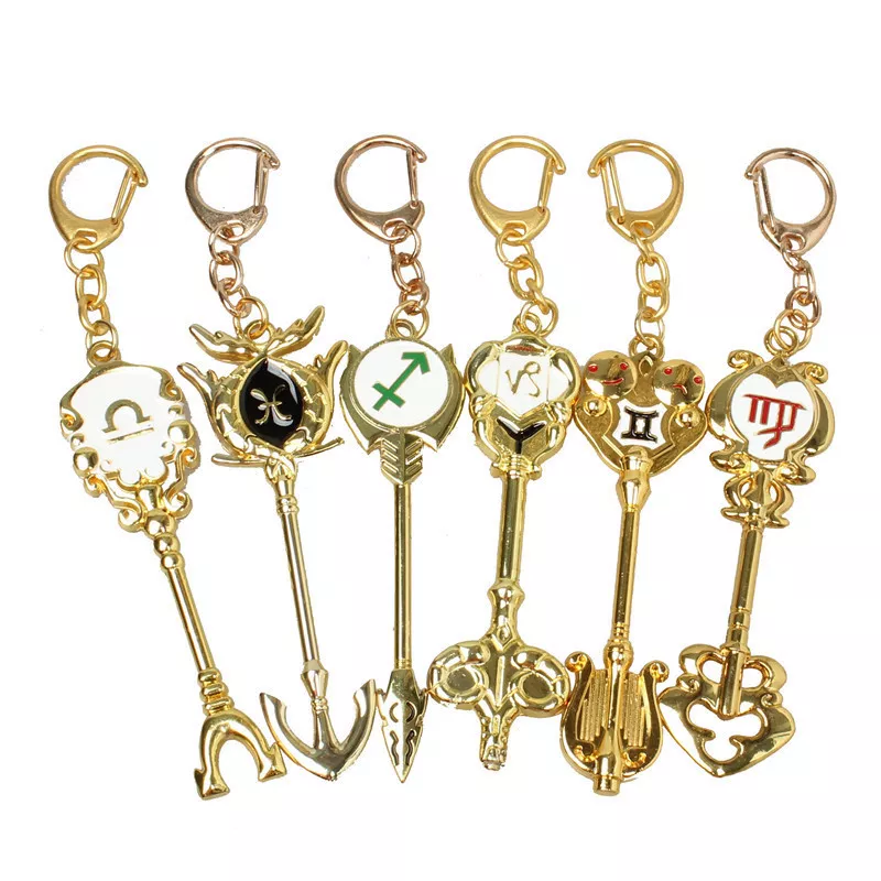 Wholesale Fairy Tail Keychain,5 Pieces