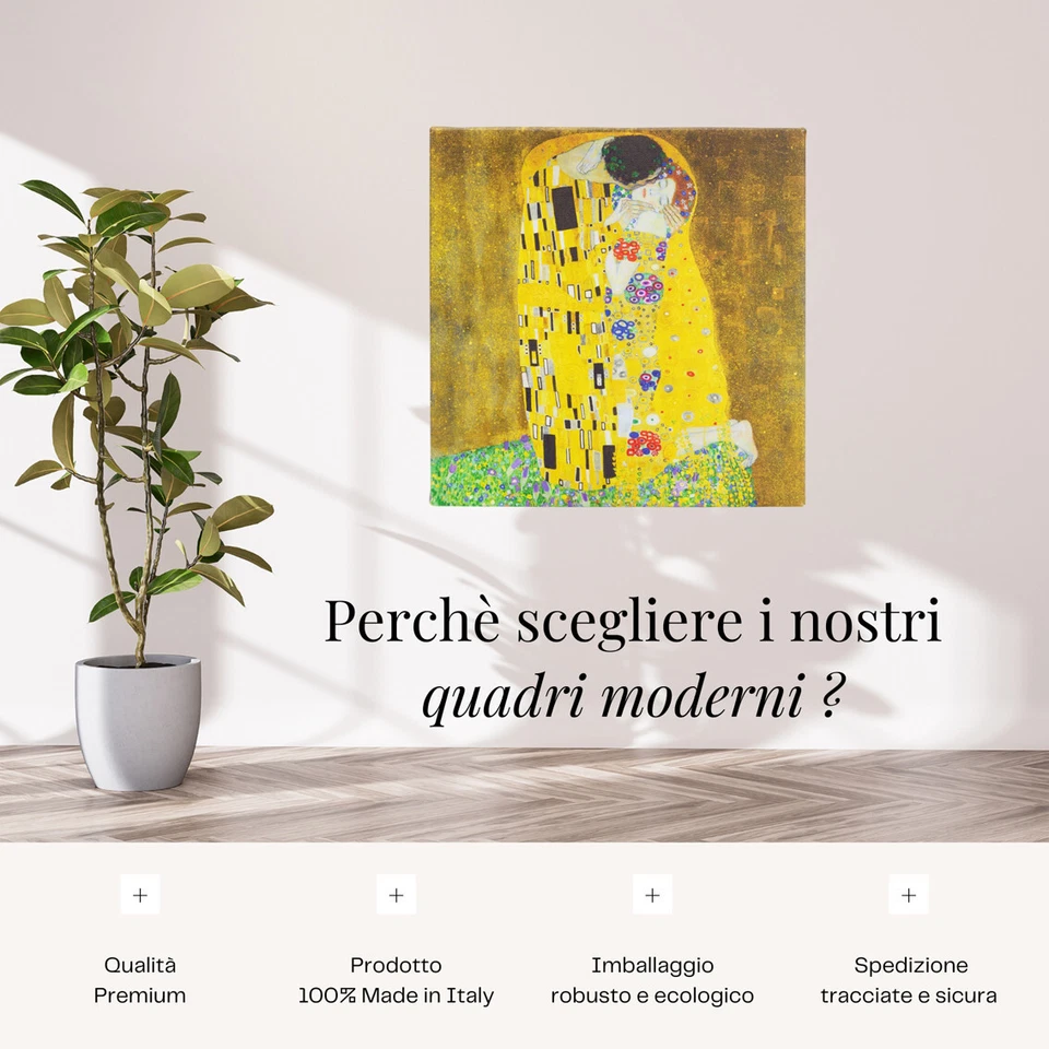 Canvashop quadri Moderni Stampe su tela Canvas Quadro astratto cm 70x50 - Immagine 2 di 4