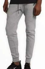 Nike Tech Fleece Joggers Sweatpants Gray Heather Black 805162-063 Size 2XL