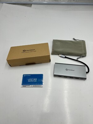 UtechSmart USB-C Hub 12-in-1 Docking Station Portable Adapter UCN3278 for Mac