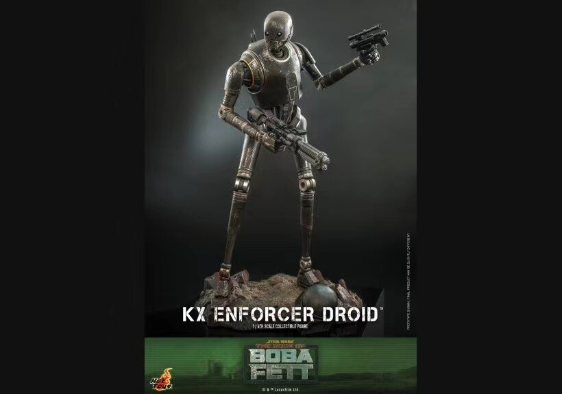 コレクター必見！ STAR WARS KXエンフォーサー ドロイド フィギュア Amazon | テレビ・マスターピース ボバ・フェット/The Book of