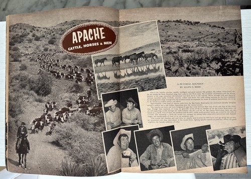 Arizona Highways Magazines Lot Of 6 ISSUES, 1951-54 Beautiful Photos & Articles - Picture 3 of 22