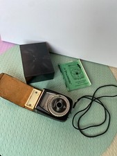 Vintage USSR Soviet LENINGRAD 4 Light Exposure Meter With Leather Case 1976.