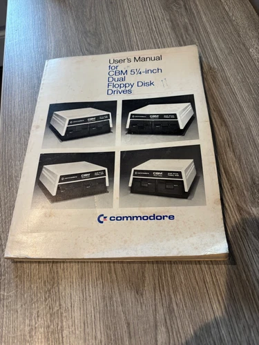 Commodore User's Manual for CBM 5.25" Dual Floppy Disk Drives Vintage Computer