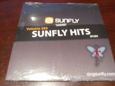 SUNFLY HITS KARAOKE DISC SF285 VOLUME 285 CD G SEALED 16 TRACKS