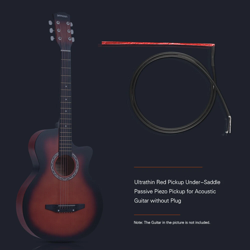 Passive acoustic guitar on sale pickup