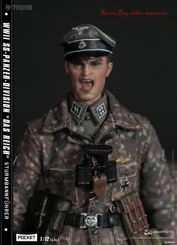 Damtoys 1/12 Pes003 Pocket Elite Series Wwii Ss-Panzer-Division