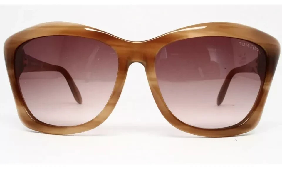 TOM FORD TF280 47F LANA SUNGLASSES Tom Ford Lana Sunglasses TF280 47F Marble Brown Gradient  main image 3