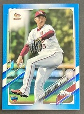 Koichi Takada 2021 Topps NPB Baseball BLUE FOIL Rookie #47 24/50 RAKUTEN EAGLES