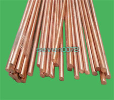 1 szt. Cu Metalowy pręt Średnica cylindra 99,9% czysta miedź 8 mm, długość 200 mm Nowy