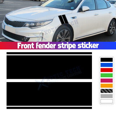 Optima Sticker 4Pcs Decals Fenders Marks Stickers For Kia Optima Soul Forte K5 Hyundai ...