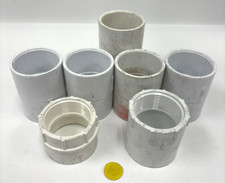 ASSORTED BRANDS OF PVC PIPE COUPLINGS SIZE 1 1/2"