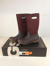 Excellent Bogs Whiteout Fleck Women's Boots, Grape, W7