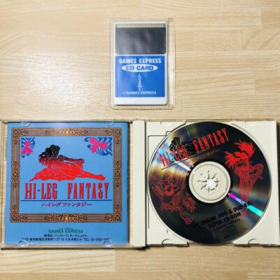 NEC PC Engine Software High Leg Fantasy GED-1011 From Japan | eBay