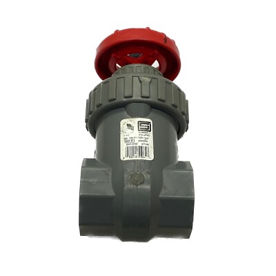 Used SPEARS 1-1/2” FNPT 200 PSI CPVC Gate Valve Non-Shock Non-Rising ...