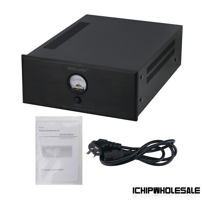 TS-12 HiFi Audio Power Amp 250W 8ohm Mono Pure Post-Amplifier RCA and XLR Input
