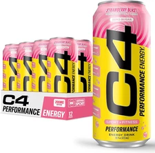 C4 Energy Drink 200mg Caffeine NSF Certified Pre-Workout Zero Sugar