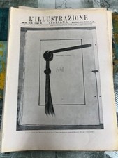 L'Illustrazione Italiana 28 1919 Il Terremoto in Toscana Firma Trattato Pace WWI