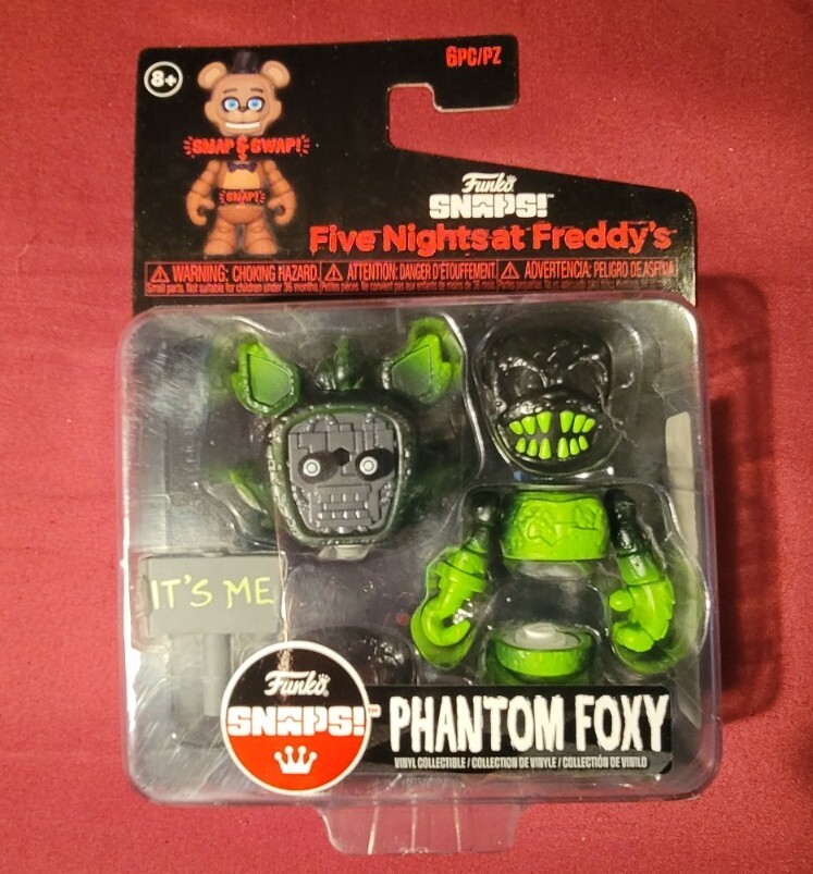 Five Nights At Freddys Snaps Phantom Foxy Figure Freddy FNAF Funko