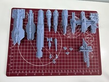 CUSTOM Halo UNSC Fleet miniatures 2